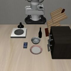 LIBERO: imagined progress for &ldquo;turn on the stove&rdquo;